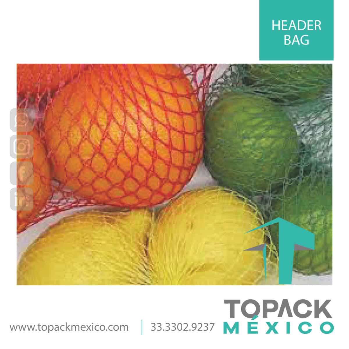 Malla para Frutas y Verduras